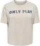 Nur spielen – Onpfont auf SS Loose Tee Damen-Sportshirt