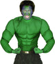 Finidi Muskelshirt, grüne Hulk-Muskeln