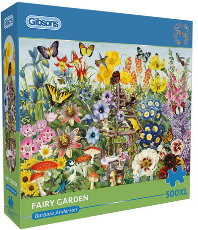 Gibsons – Feengarten (von Barbara Anderson) – 500 XL-Teile 68 × 49 cm (B × H) – Puzzle für Erwachsene