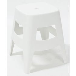Hocker Paperflow Kunststoff weiß