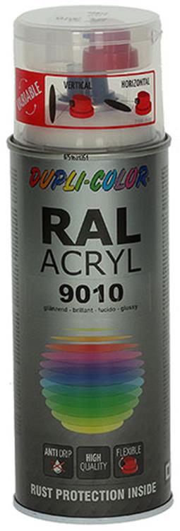 Motip 1000547 - 349799 RAL 9010 Klarweiß 400 ml | 2 Stk