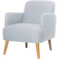 Brooks Empfangsstuhl, Paperflow-Stoff, grau