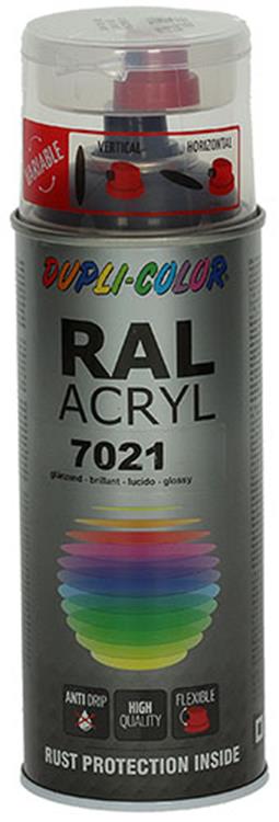 Motip 1000570 - 366185 ral 7021 schwarzgrau 400 ml | 2 Stk