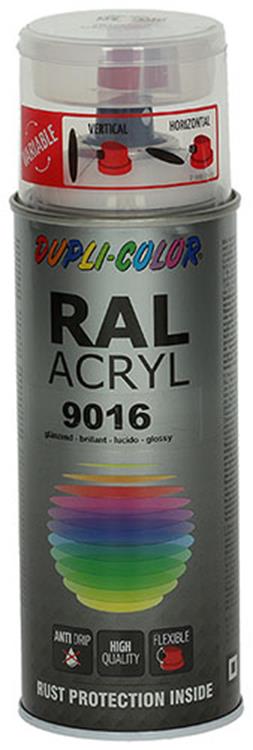 Motip 1000585 - 509384 ral 9016 verkehrsweiß 400 ml | 2 Stk