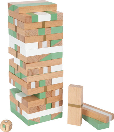 Kleiner Fuß Holz Wiebelt Tower Game Gold Edition