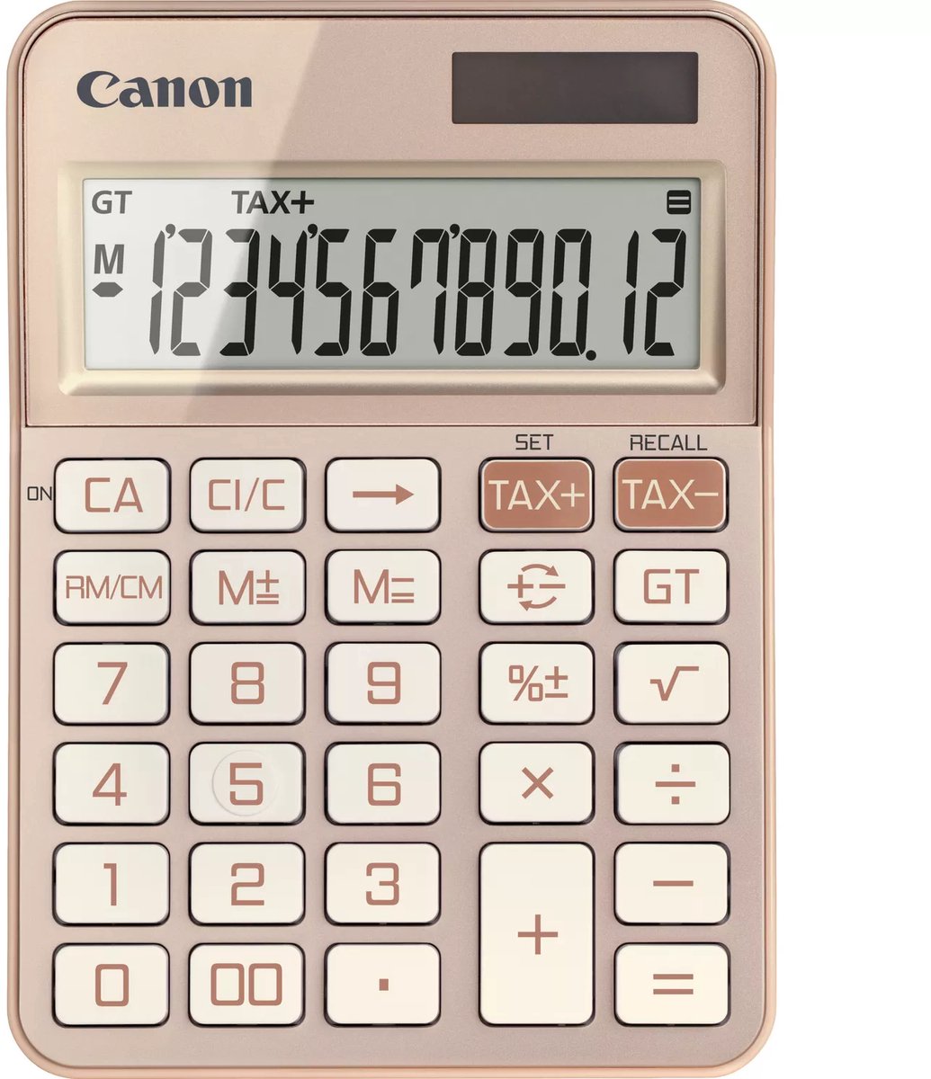 Canon ks-125kb Rechner, Desktop-Basisrechner, Roségold