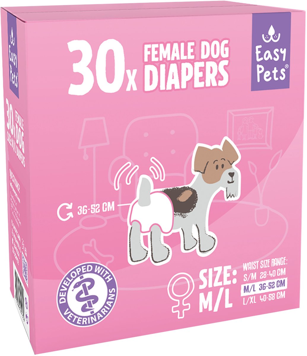 EasyPets Hund Windeln Schlampe