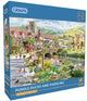 Gibsons – Puddle Ducks Paddling (von Richard Macneil) – 500 Teile 48×34 cm (B×H) – Puzzle für Erwachsene