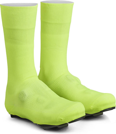 Gripgrab – Flandrien gestrickte wasserdichte Fahrrad-Überschuhe, wasserdichte gestrickte Rennrad-Überschuhe – Unisex – gelbe Hi-Vis – Größe S (36–38)