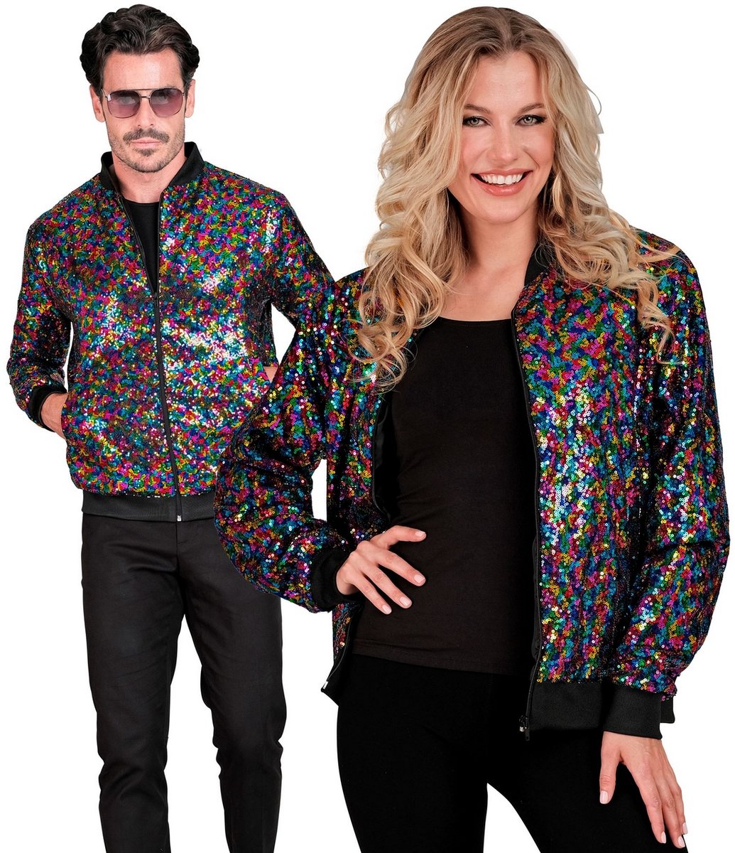 Widmann Happy Confetti Bomberjacke mit Pailletten