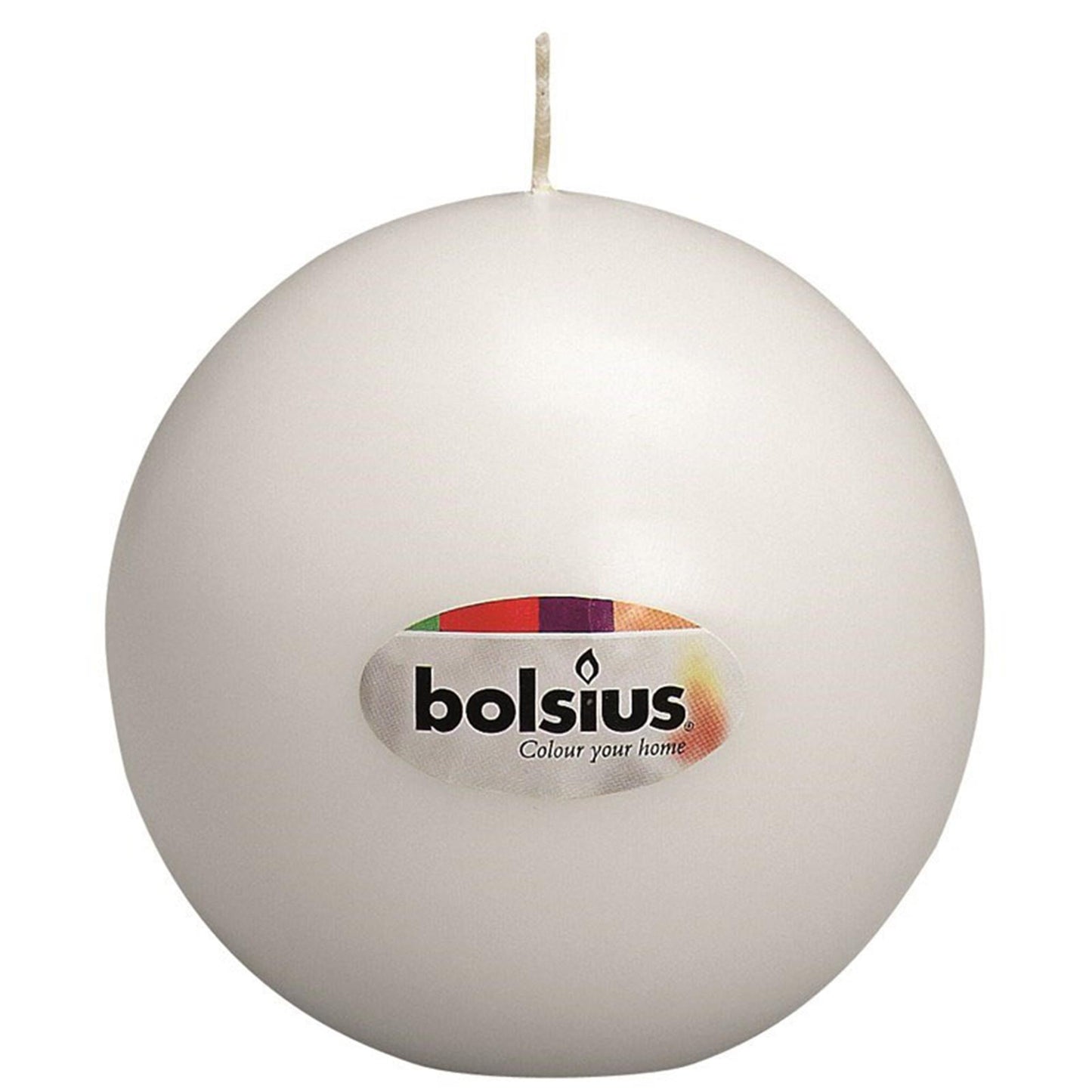 Bolsius Kugelkerze 70mm weiß