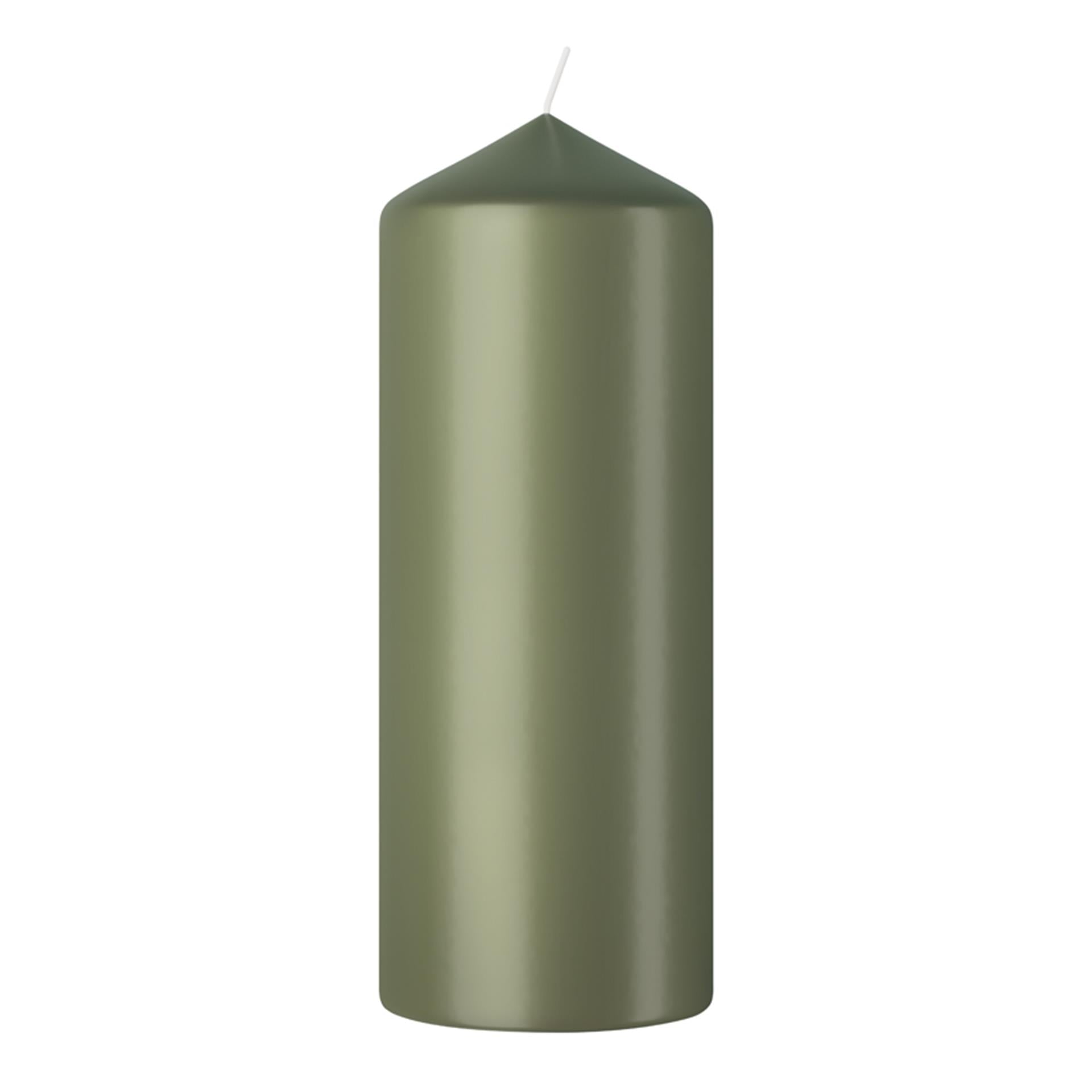 Bolsius Stumpenkerze 150 58 frische Olive