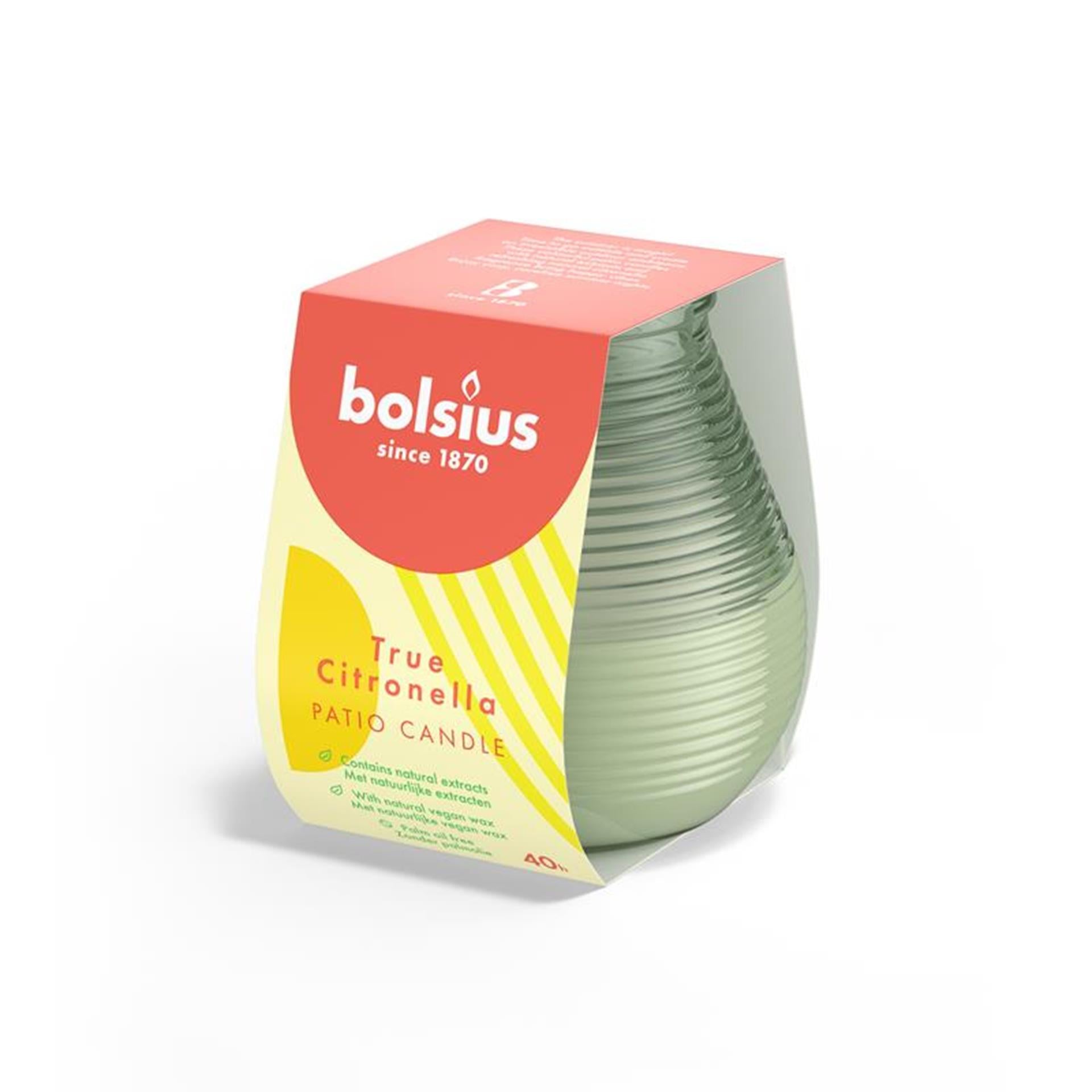 Bolsius True Citronella Olympiagrün