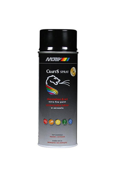 Motip 1051779 – Crafts Ral9005 HG Spraydose 400 ml | 1 Stk