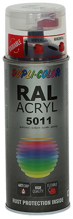 Motip 1000606 - 710407 ral 5011 stahlblau 400 ml | 2 Stk