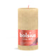 Bolsius Rustikkerze 100 50 beige