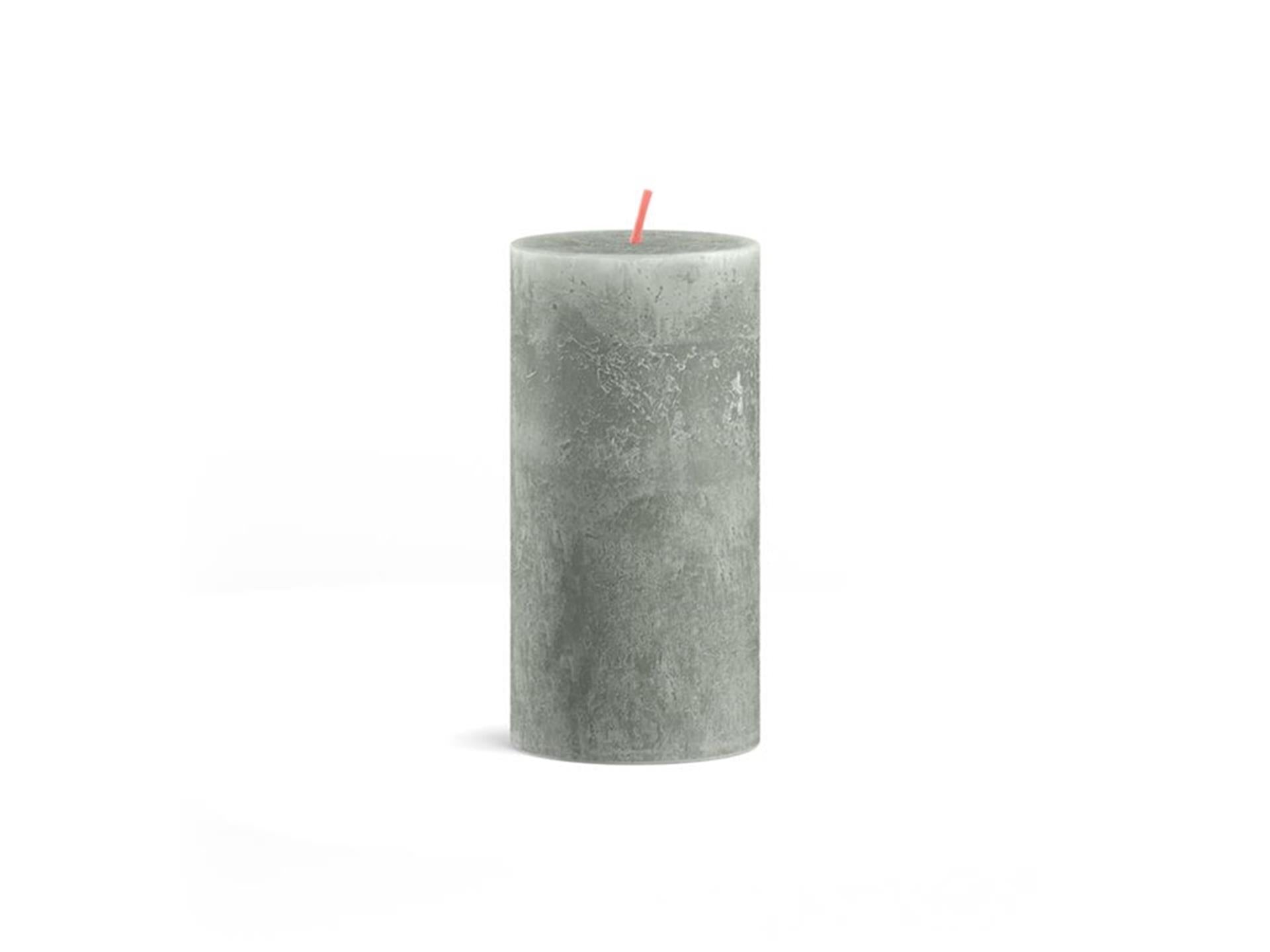 Bolsius Rustikkerze 100 50 Jadegrün