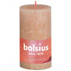 Bolsius Stub Kerze rustikales nebrisches Rosa 130x68 mm