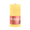 Bolsius Stub Kerze rustikal 13 x 6,8 cm sonnig gelb