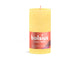 Bolsius Stub Kerze rustikal 13 x 6,8 cm sonnig gelb