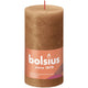 Bolsius Stub Kerze rustikal scharfes braun 130x68 mm