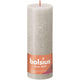 Bolsius Stub Kerze rustikaler Sandgrau 190x68 mm