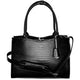 Damen Laptoptasche Socha Kroko tiefschwarz