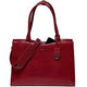 Damen Laptoptasche Socha Croco Burgunderrot
