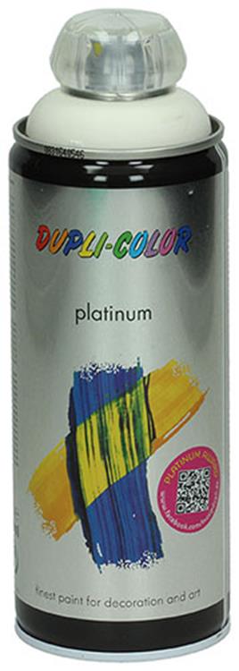 Motip 1002564 - 719837 Platin RAL 9010 Klarweiß 400 ml | 2 Stk
