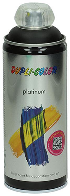 Motip 1002582 - 720956 Platin RAL 9005 Tiefschwarz 400 ml | 2 Stk