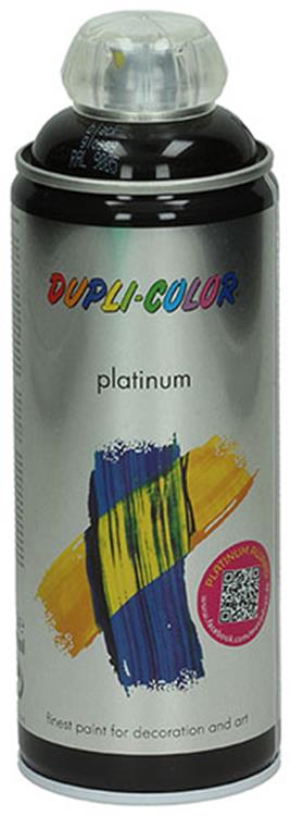 Motip 1002542 - 721106 Platin RAL 9005 Tiefschwarz 400 ml | 2 Stk