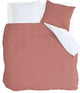 Byrklund Bettbezug seitlich – 200 x 220 – 100 % Baumwolle – Terraweiß