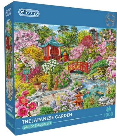 Gibsons – der japanische Garten (von Janice Daughters) – 1000 Teile 68×49cm (B×H) – Puzzle für Erwachsene