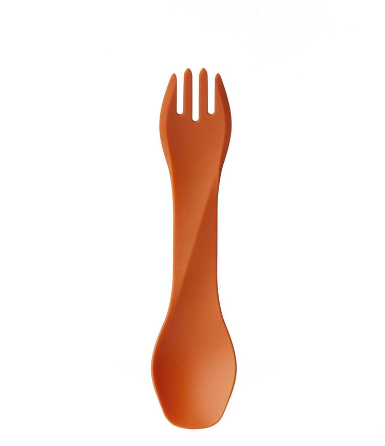 Menschliche Ausrüstung – Gobites Bio – wiederverwendbar – Besteck – Spork – Orange – Campingbesteck
