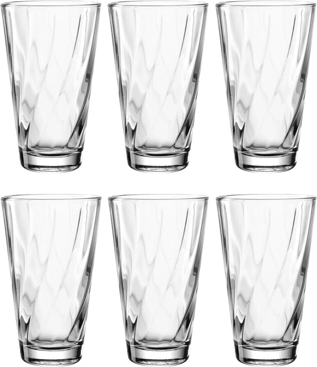 Leonardo Longdrinkglas 300ml Twist - Set 6