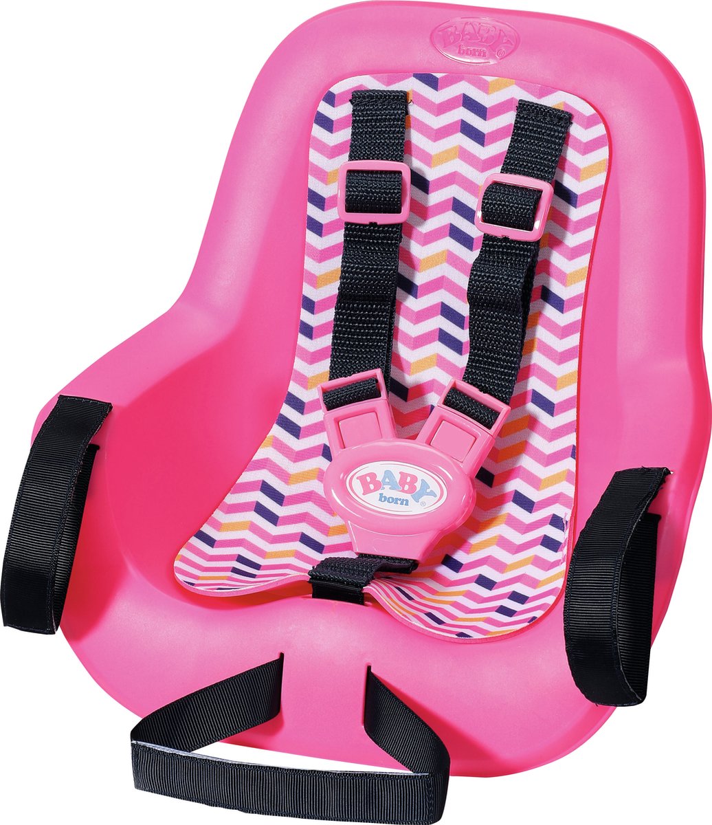 Baby geborenes Baby geborener Fahrradsitz rosa