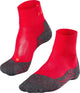 Falke tk2 cool short anti-blister thick lyocell functional material walking socks women red - size 35-36