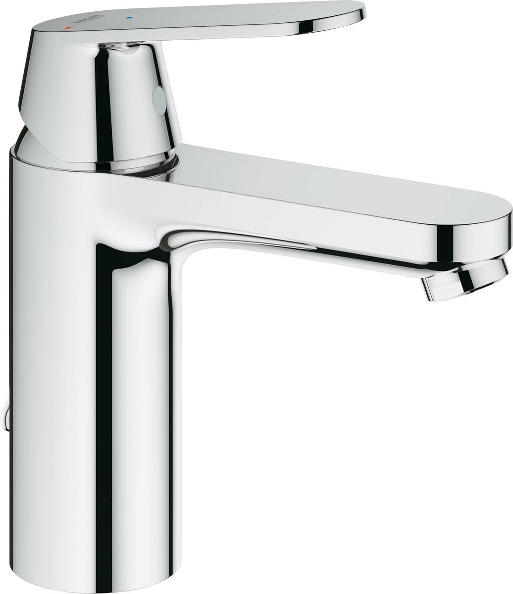 Grohe Eurosmart Cosmopolitan Waschtischarmatur – mittlerer Auslauf – mit Ablaufgarnitur – Chrom – wassersparend