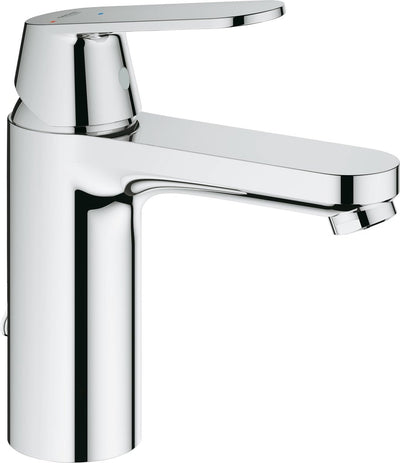Grohe Eurosmart Cosmopolitan Waschtischarmatur – mittlerer Auslauf – mit Ablaufgarnitur – Chrom – wassersparend