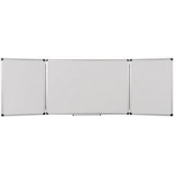 Faltbares Whiteboard Bi-Office Earth-It Trio Maya White