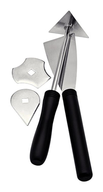 Rapid 1057356 – Farbschaber-Set für Heißluftpistole, Box | 1 Stk