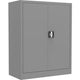 Flügeltürenschrank CH100 Aluminium 80 x 38 x 100 cm