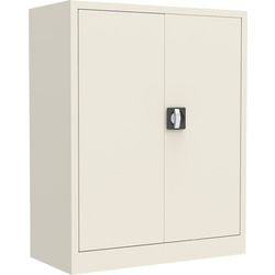 Flügeltürenschrank CH100 weiß 80 x 38 x 100 cm