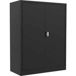 Flügeltürenschrank CH120 schwarz 92 x 42 x 120 cm