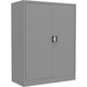 Flügeltürenschrank CH120 Aluminium 92 x 42 x 120 cm