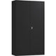 Flügeltürenschrank ch195120 schwarz 120 x 42 x 195 cm
