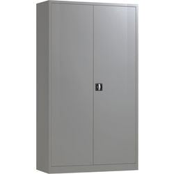 Flügeltürenschrank CH195120 Aluminium 120 x 42 x 195 cm