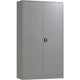 Flügeltürenschrank CH195120 Aluminium 120 x 42 x 195 cm