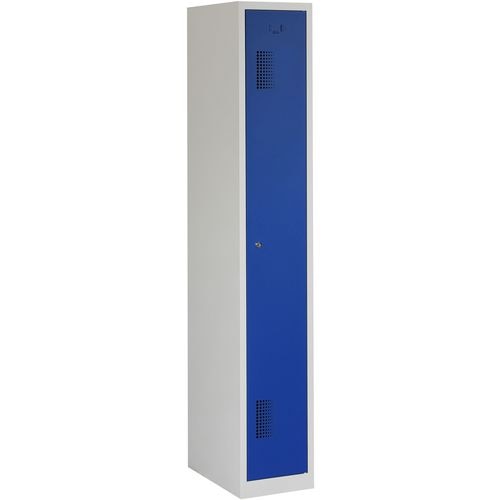 Kleiderschrank NH 180-1.1 grau, blau 300 x 500 x 1.800 mm