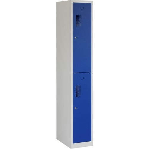 Kleiderschrank NH 180-1,2 grau, blau 300 x 500 x 1.800 mm